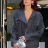 Dua Lipa Tribeca New York City Denim Jacket