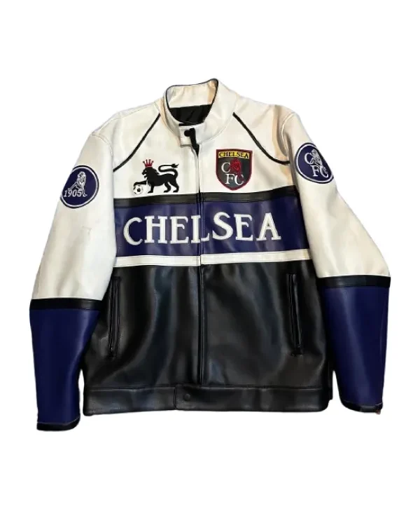 FIFA Club World Champion 2025 Chelsea FC Leather Jacket