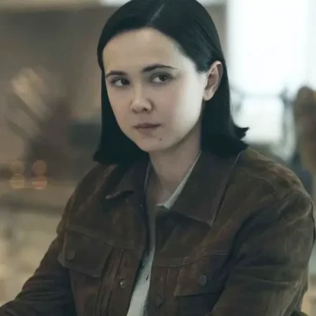 Gen V S02 London Thor Brown Suede Jacket Side