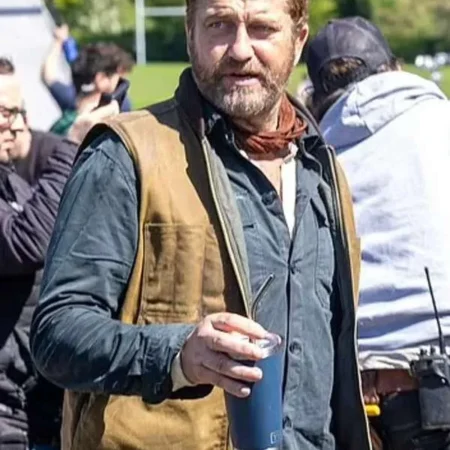 Gerard Butler Greenland Migration 2025 Vest For Sale