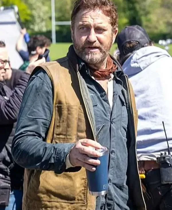Gerard Butler Greenland Migration 2025 Vest For Sale