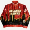 Get 2 Chainz Atlanta Hawks x Jeff Hamilton Leather Jacket