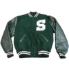 Get Nathan Carter Spartan Walk Wool Varsity Jacket