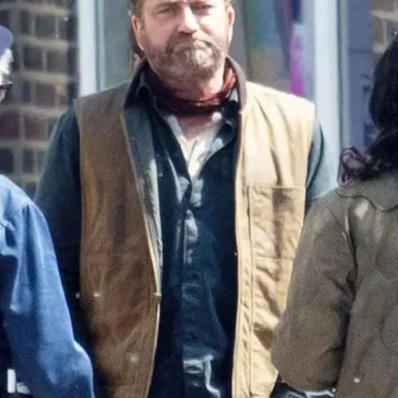 Greenland-Migration-2025-Gerard-Butler-Brown-Vest