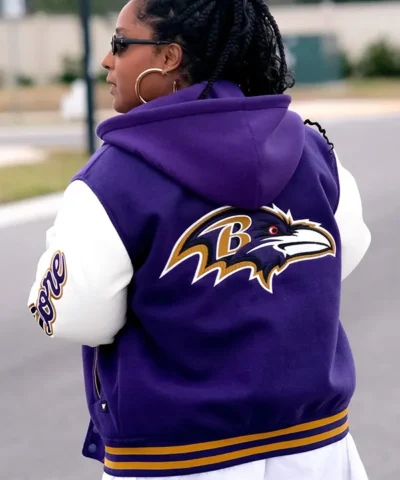 Jen-Jean-Pierre-Baltimore-Ravens-Varsity-Hooded-Jacket