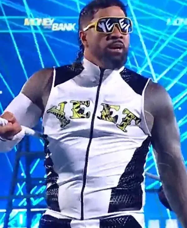 Jey Uso American Wrestler WWE Money In The Bank 2024 Vest