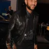 John Legend Date Night Black Leather Jacket