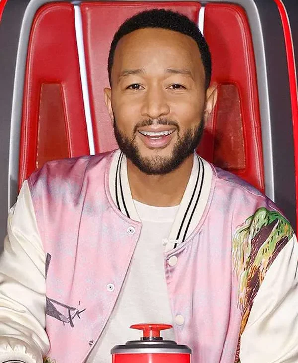 John Legend The Voice 2024 Bomber Jacket For Sale