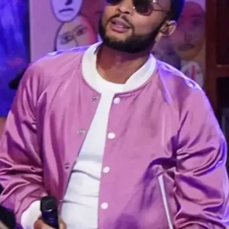 John Legend The Voice S27 Pink Jacket