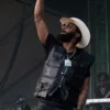 Jpegmafia Lollapalooza At Grant Park Chicago Illinois Leather Vest