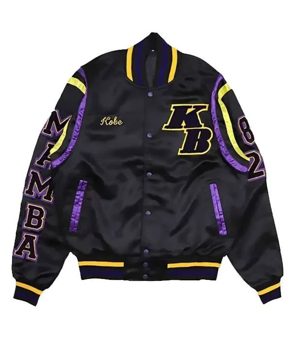Mamba Hall of Fame Kobe Bryant Varsity Jacket
