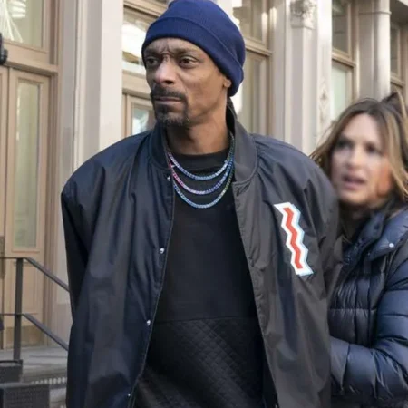 Law-and-Order-Special-Victims-Unit-Snoop-Dogg-Black-Bomber-Jacket