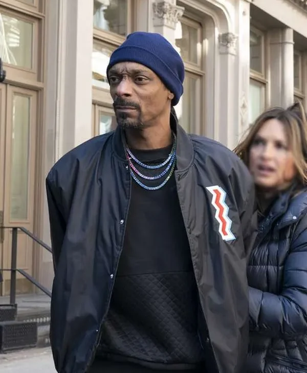 Law-and-Order-Special-Victims-Unit-Snoop-Dogg-Black-Bomber-Jacket