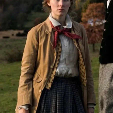 Little Women Jo March Trench Brown Coat