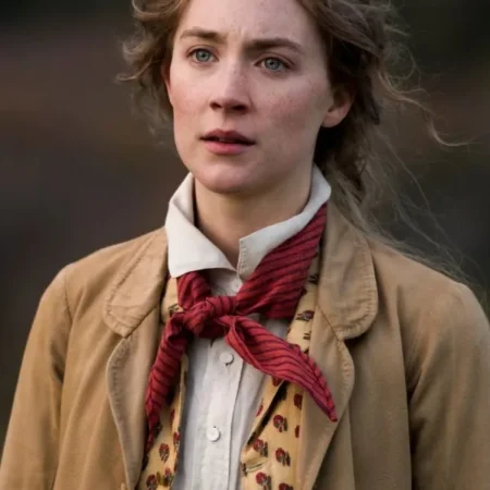 Little Women Jo March Trench Brown Coat For Sale