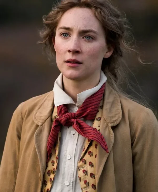 Little Women Jo March Trench Brown Coat For Sale