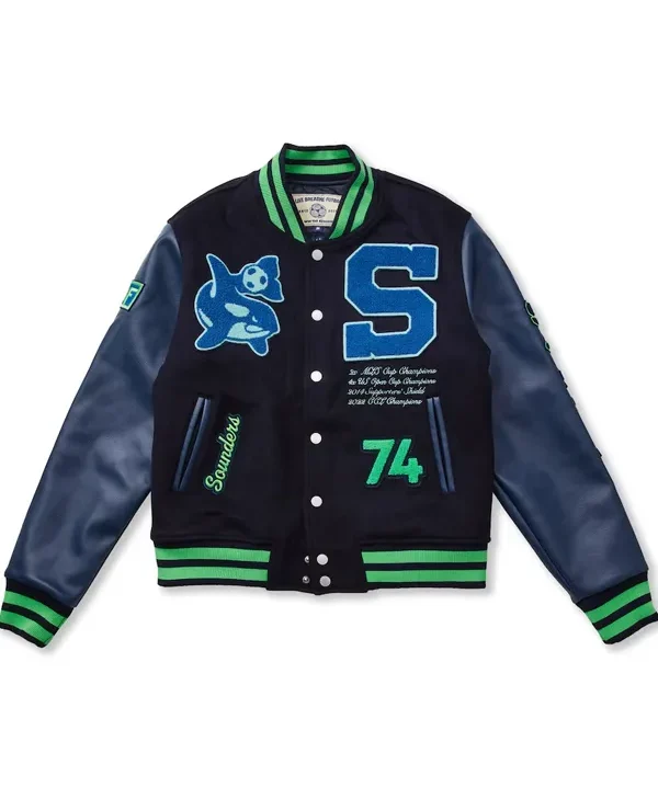 MLS Seattle Sounders FC 50th Years Varsity Jacket