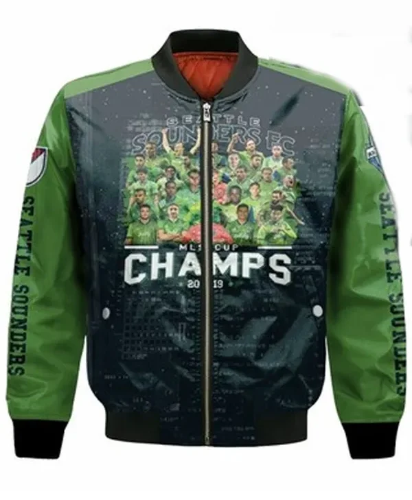 MLS Seattle Sounders FC Champions Bomber Jacket
