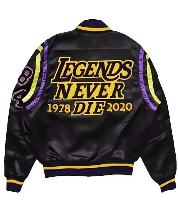 Mamba Hall of Fame Kobe Bryant Varsity Jacket