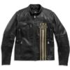 Mens Harley Biker Leather Jacket