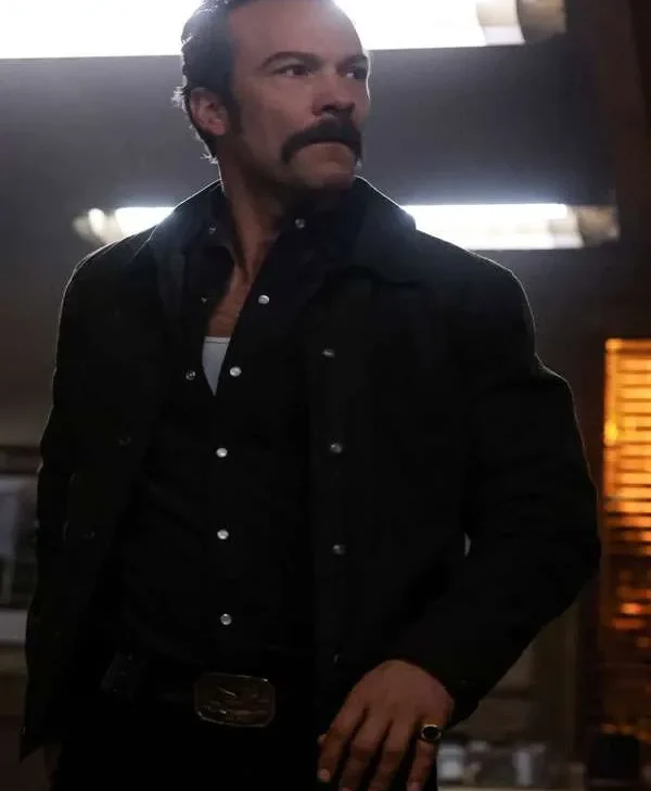 Mike Franks NCIS Origins Black Jacket