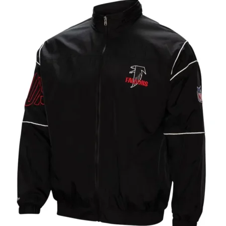 NFL-Atlanta-Falcons-Michael-Vick-Unisex-Black-Bomber-Jacket