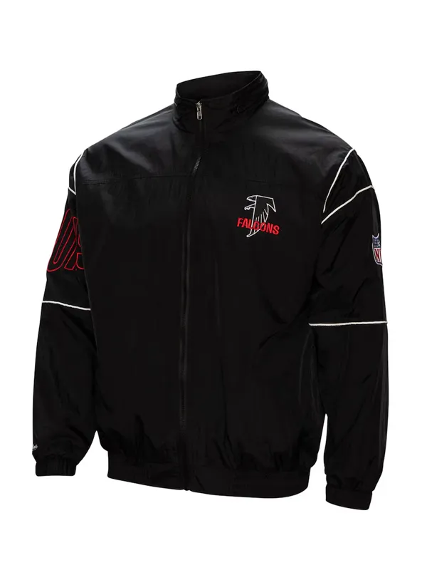 NFL-Atlanta-Falcons-Michael-Vick-Unisex-Black-Bomber-Jacket NFL-Atlanta-Falcons-Michael-Vick-Unisex-Black-Bomber-Jacket