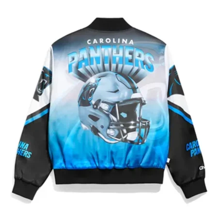 National-Football-League-Carolina-Panthers-Unisex-Black-Helmet-Fanimation-Jacket