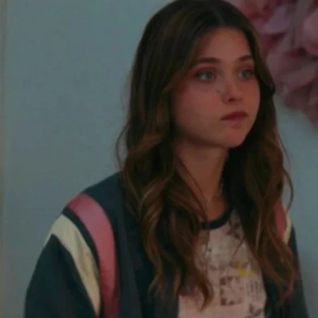 Noah Film My Fault 2023 Nicole Wallace Bomber Jacket