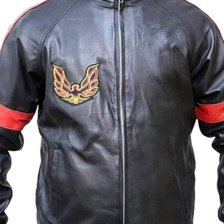Reynold The Bandit Black Leather Jacket