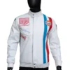 Steve McQueen Le Mans Grand Prix White Jacket