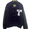 TCU Horned Frogs Taliyah Parker Wool Varsity Jacket For Sale