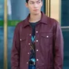 TV Series Bad and Crazy K Maroon Leather Jacket