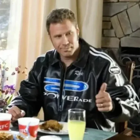 Talladega Nights ricky bobby black jacket