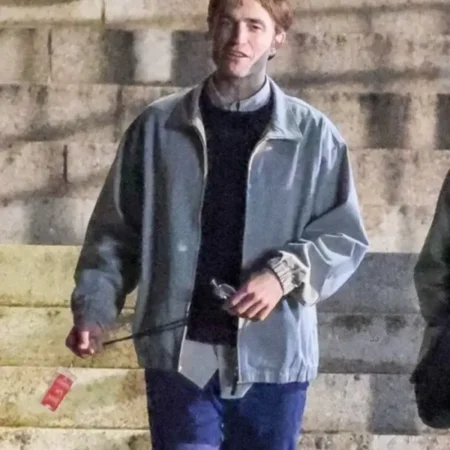 The Drama Robert Pattinson Grey Jacket