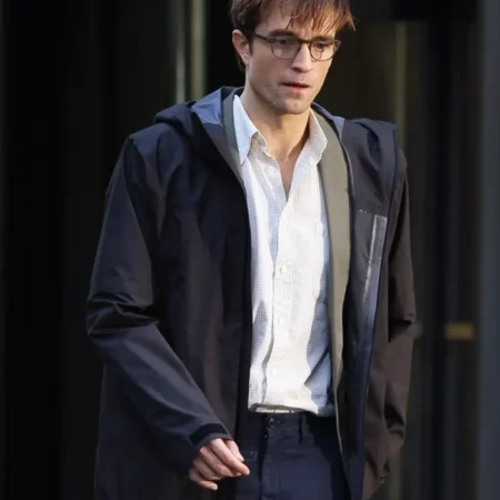 The Drama Robert Pattinson Hooded Jacket Side