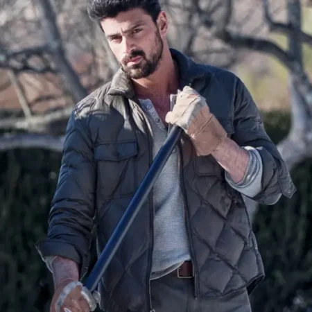 The Housemaid Michele Morrone Quilted Jacket