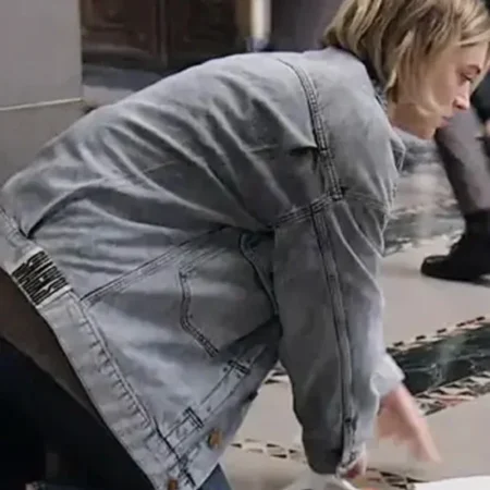 The Paper S01 Chelsea Frei Denim Jacket Back