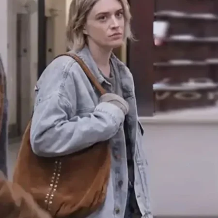 The Paper S01 Chelsea Frei Denim Jacket Side