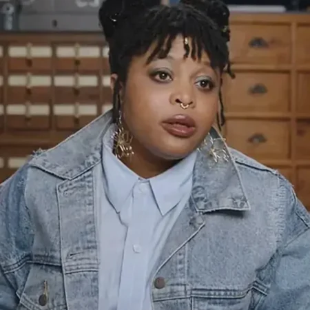 The Paper S01 Gbemisola Ikumelo Denim Jacket