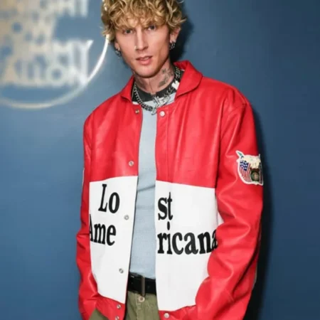 The Tonight Show MGK Leather Jacket