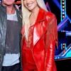 The-Voice-Season-26-Gwen-Stefani-Red-Leather-Blazer