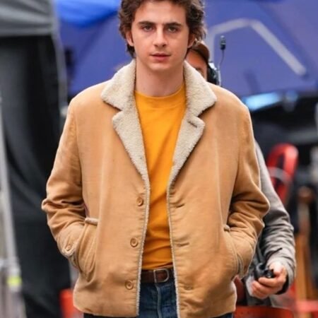 Timothee Chalamet Sherpa Jacket