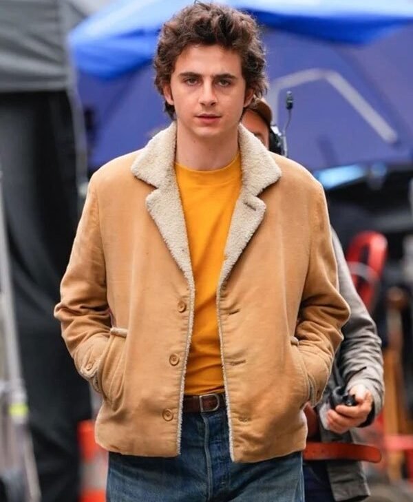 Timothee Chalamet Sherpa Jacket