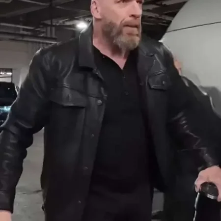 Triple-H-Wrestlepalooza-Black-Leather-Jacket