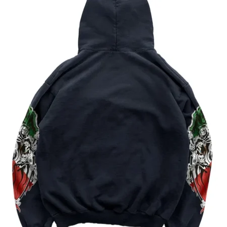 UFC-Warren-Lotas-Mexico-Three-Reapers-Unisex-Black-Hoodie