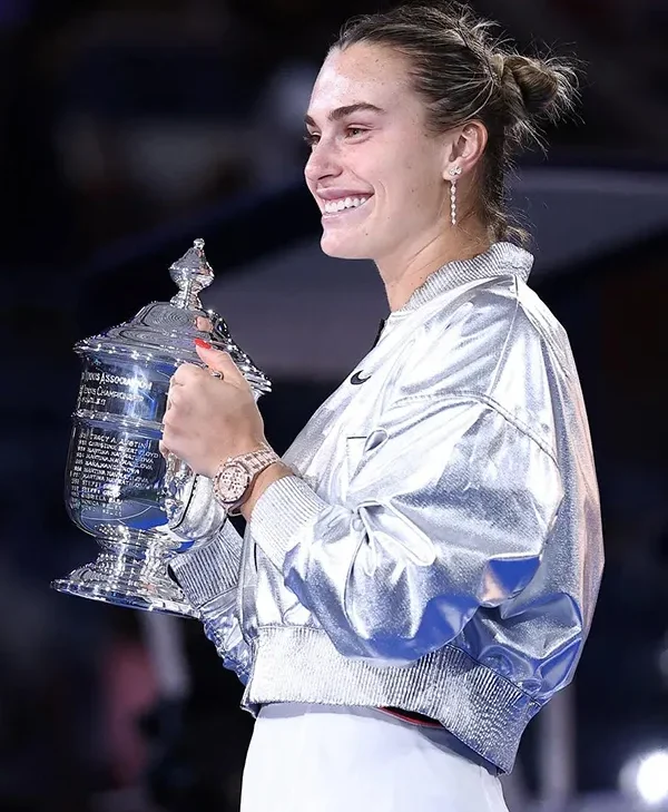 US Open 2025 Champion Aryna Sabalenka Cropped Jacket