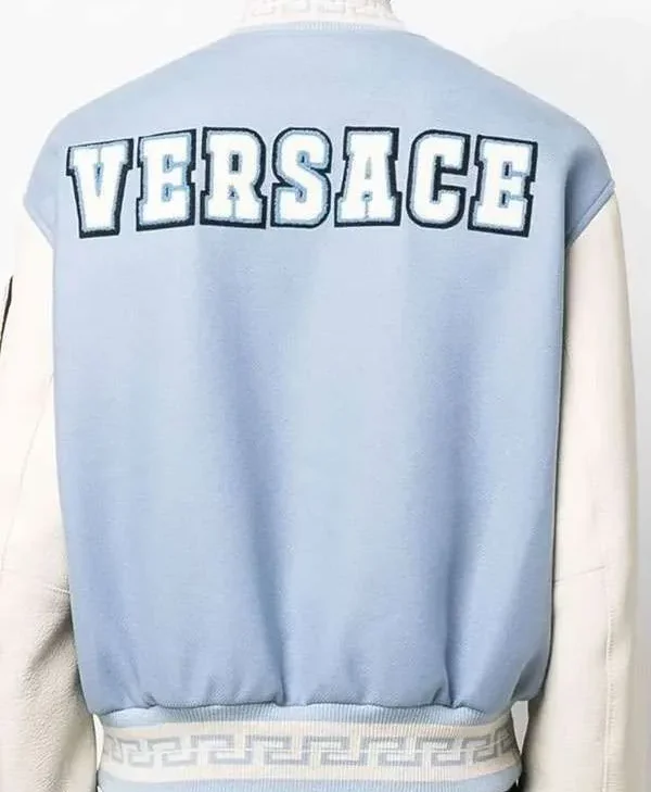 Unisex Versace Letterman Jacket