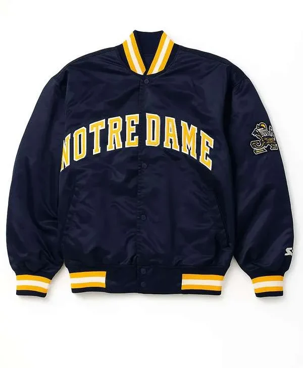 University-of-Notre-Dame-Starter-Bomber-Jacket