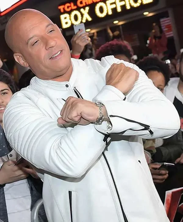 Vin Diesel xXx Premiere Leather Jacket For Sale